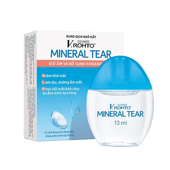 Nhỏ mắt Mineral Tear Rohto (Chai 12ml)