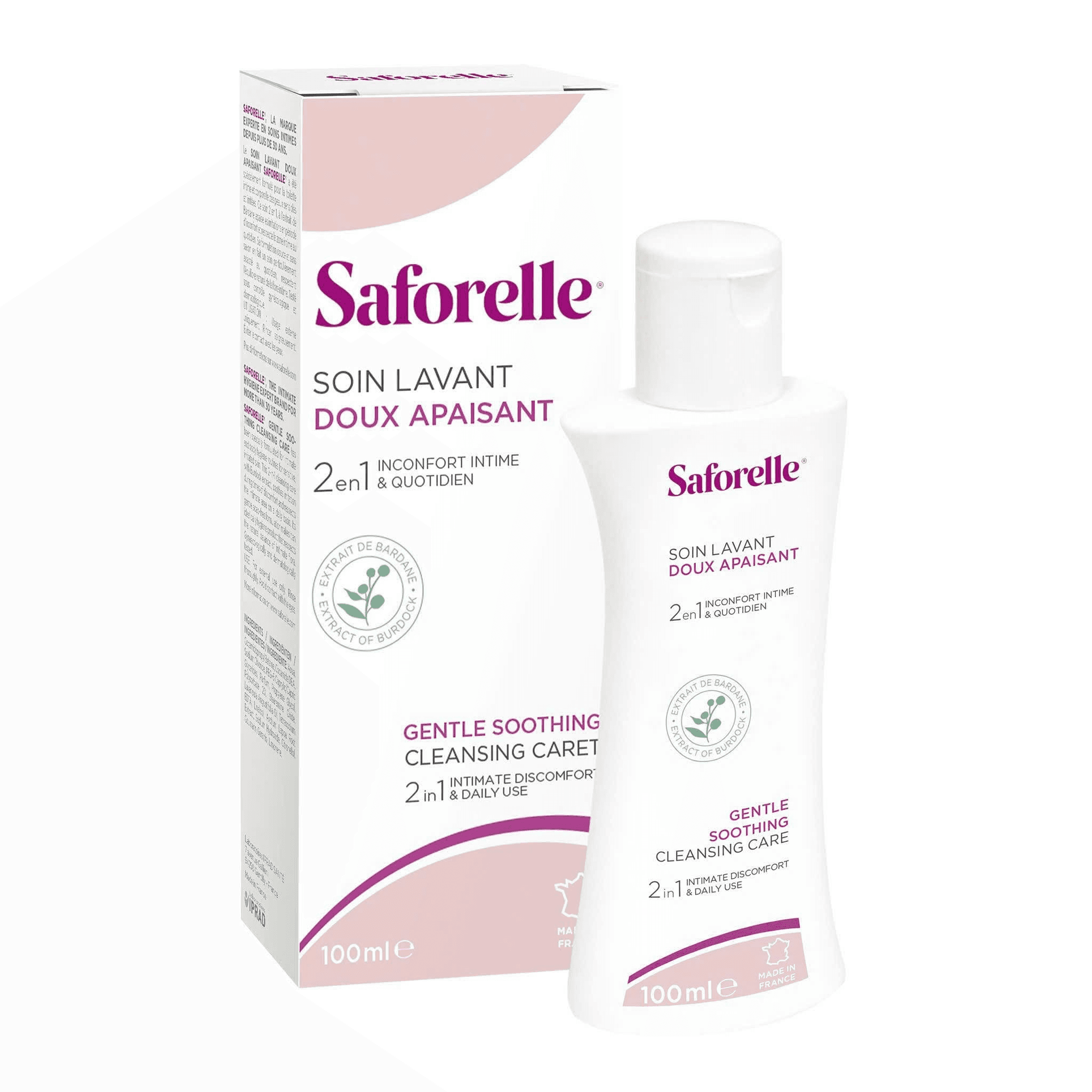 Gel vệ sinh phụ nữ Saforelle Soin Lavant Doux Iprad (Chai nhỏ)