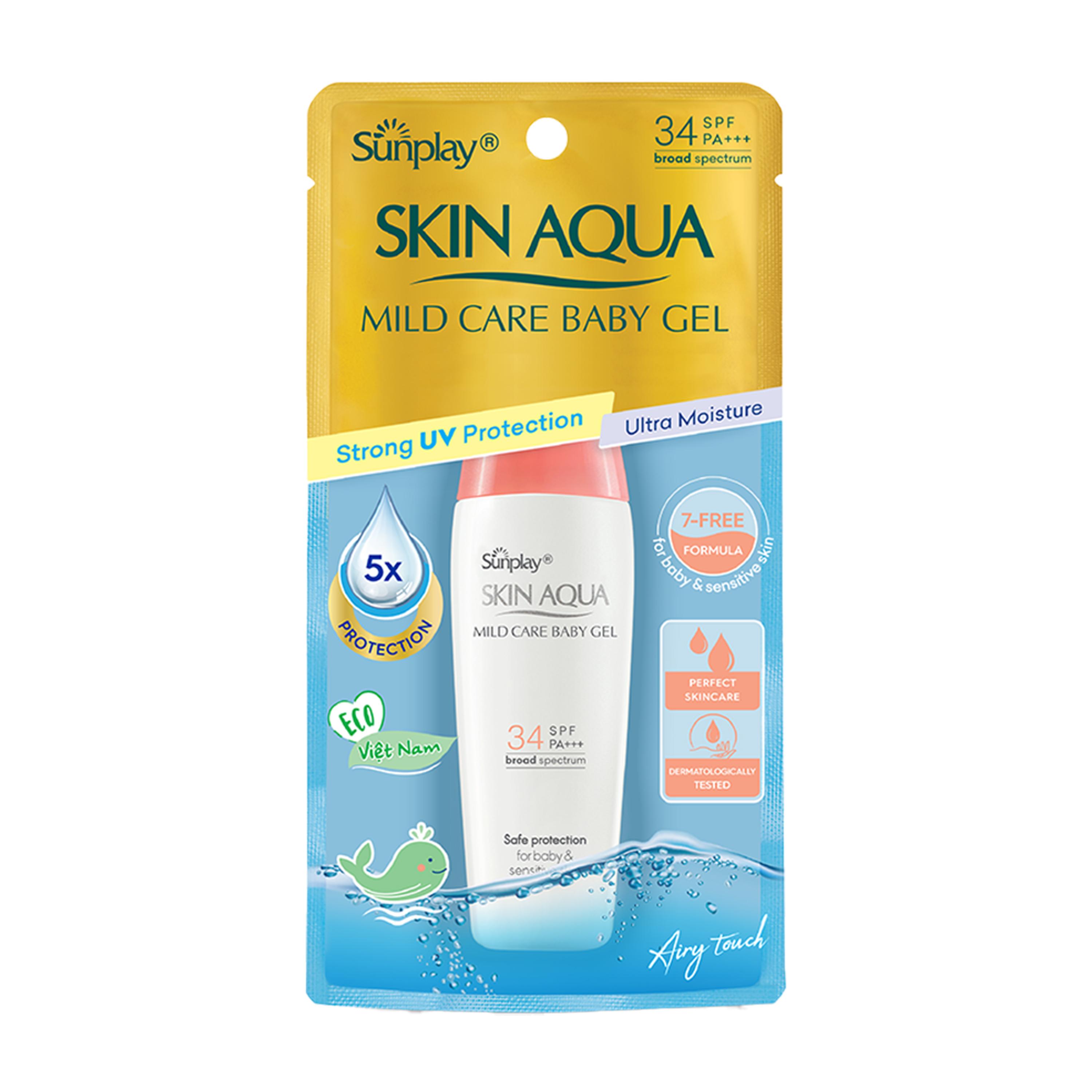 Kem chống nắng Sunplay Skin Aqua Mild Care (Tuýp 25 gram)