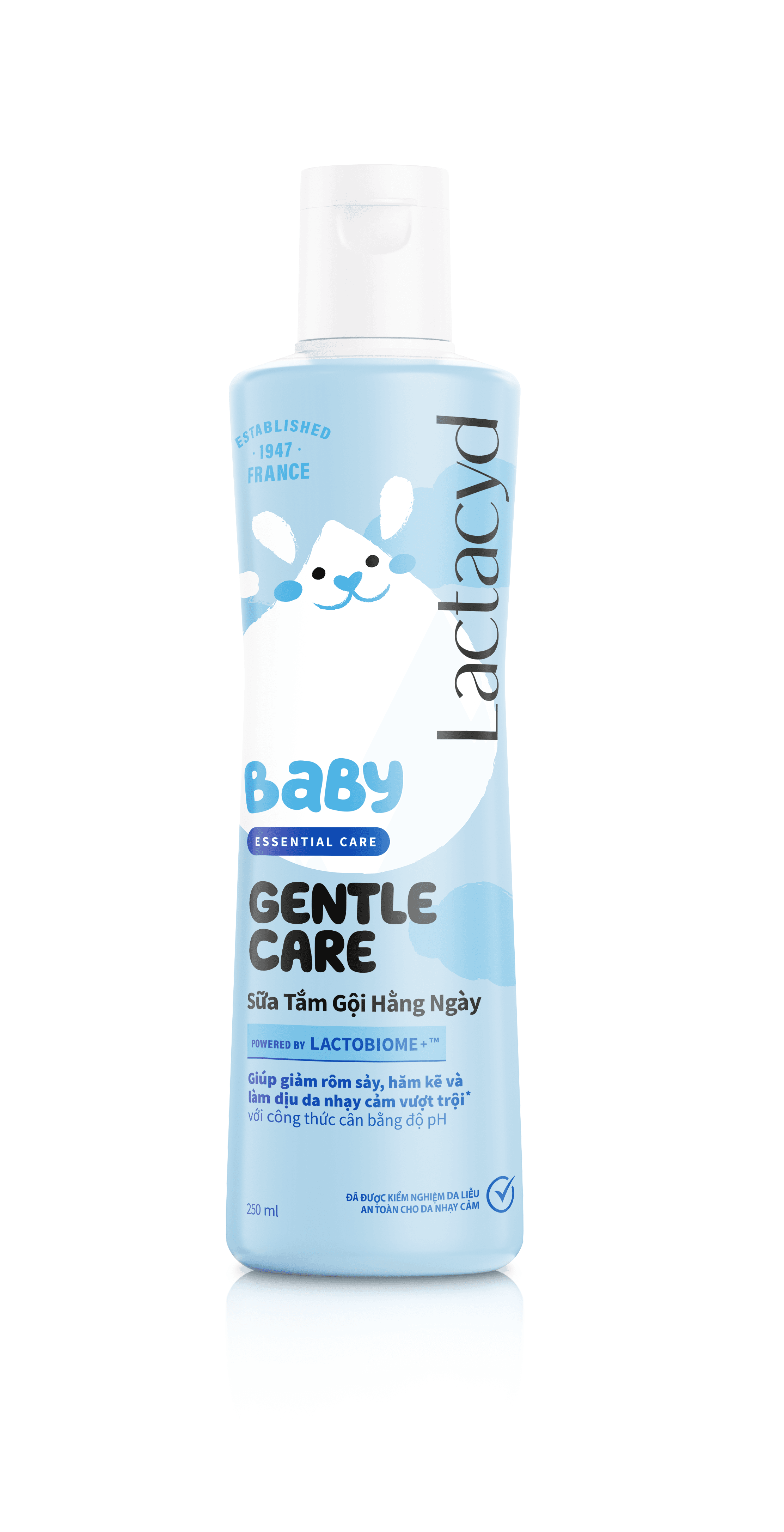 Sữa tắm gội Lactacyd Baby Gentle Care (Chai nhỏ)
