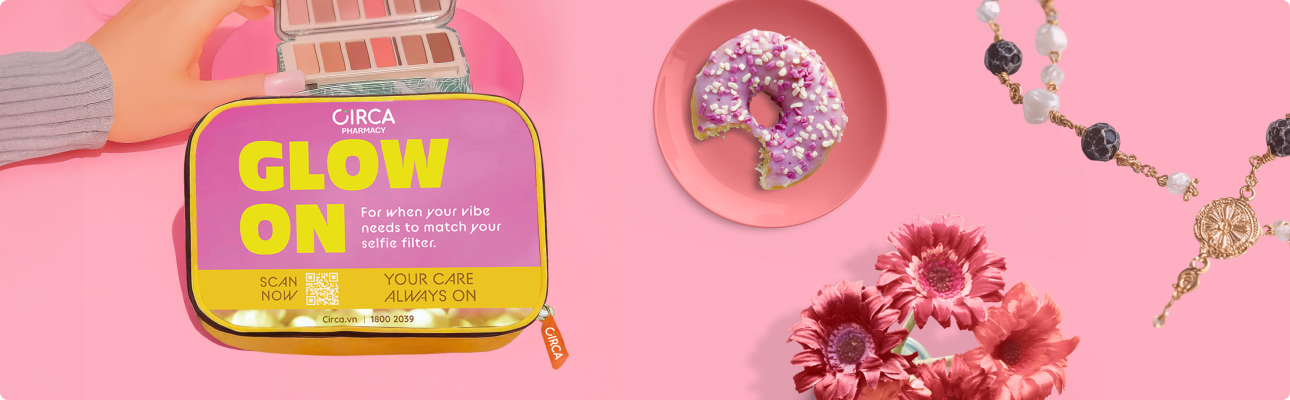 Glow On trên bàn làm việc